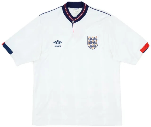 Umbro 1987-90 England Home Shirt - 9/10 - (L)