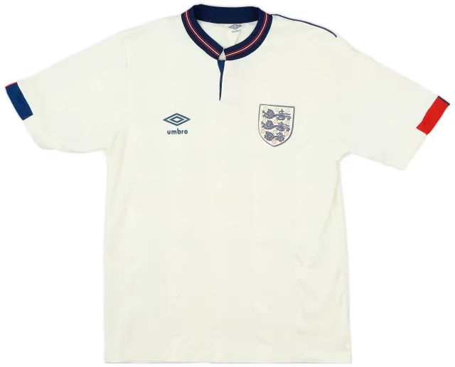 Umbro 1987-90 England Home Shirt - 7/10 - (S)