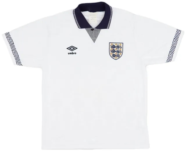 Umbro 1990-92 England Home Shirt - 9/10 - (S)