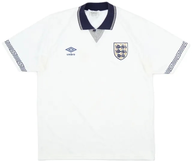 Umbro 1990-92 England Home Shirt - 9/10 - (M)