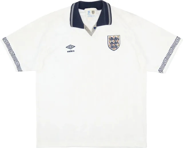 Umbro 1990-92 England Home Shirt - 5/10 - (XL)