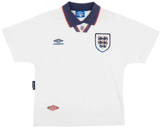 Umbro 1993-95 England Home Shirt - 5/10 - (S)