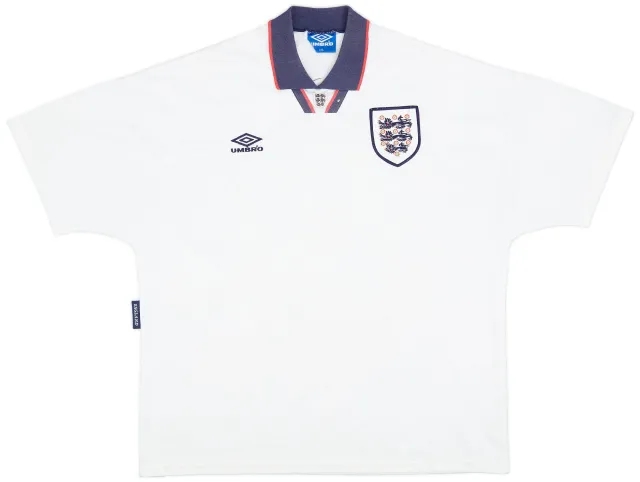 Umbro 1993-95 England Home Shirt - 7/10 - (XXL)