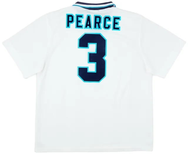 Umbro 1995-97 England Home Shirt Pearce #3 - 9/10 - (XXL)
