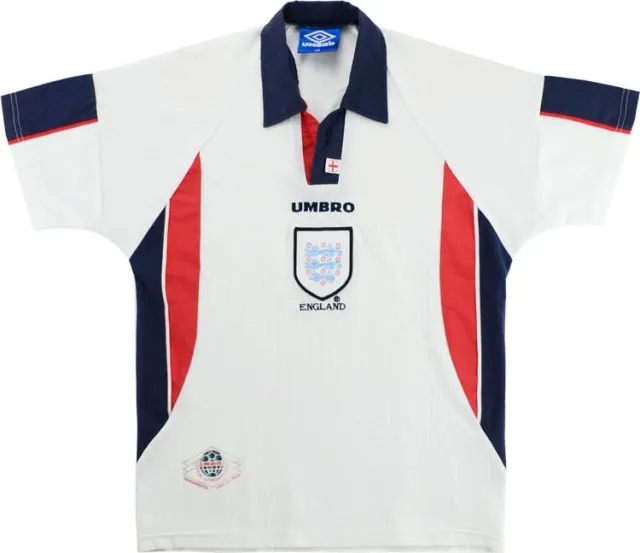 Umbro 1997-99 England Home Shirt - 6/10 - (Y)