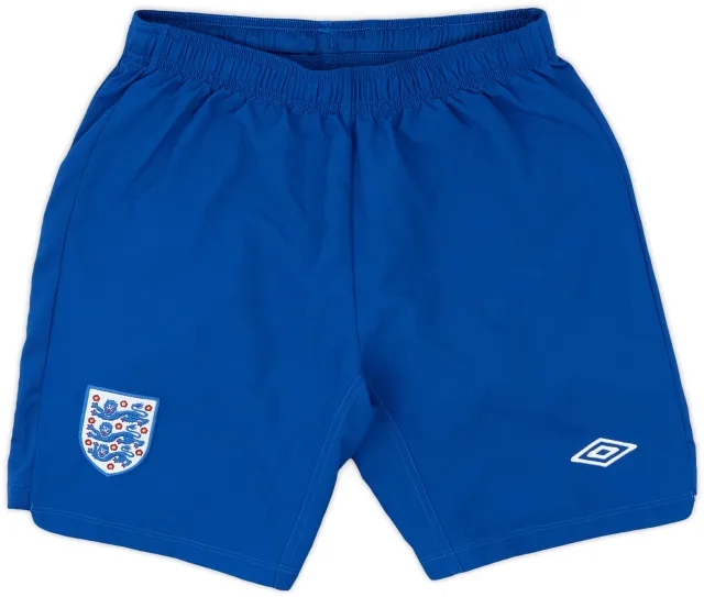 Umbro 2010-11 England Home Shorts - 9/10 - (XL.Boys)