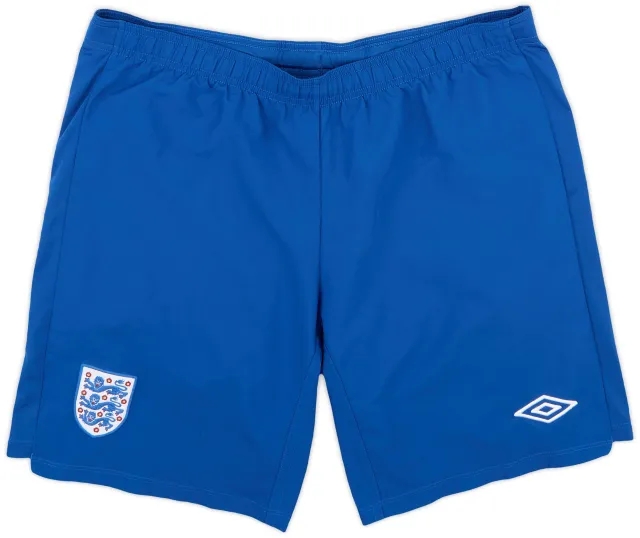 Umbro 2010-11 England Home Shorts - 9/10 - (L)