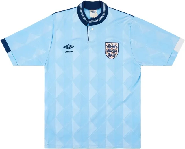 Umbro 1987-90 England Third Shirt - 8/10 - (M)