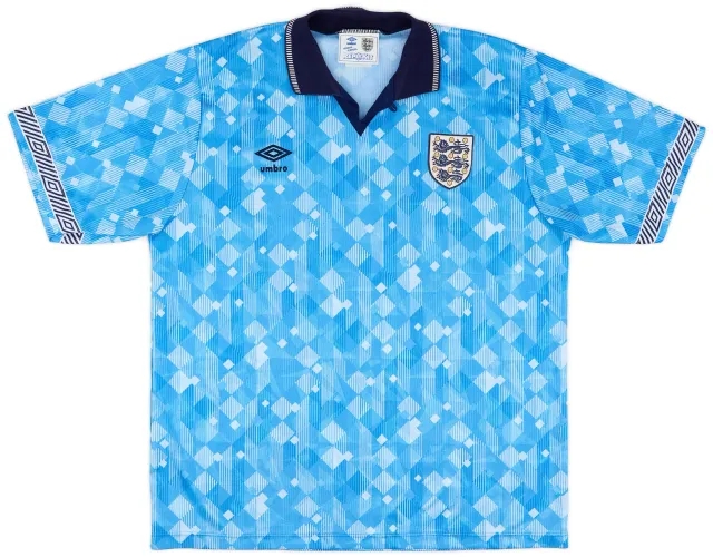 Umbro 1990-92 England Third Shirt - 8/10 - (L)