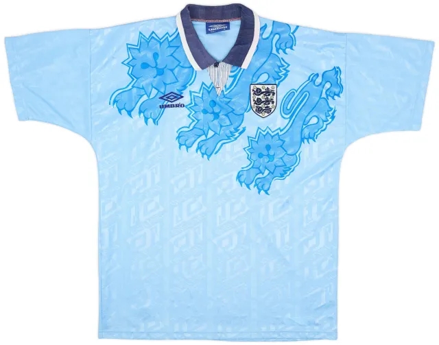 Umbro 1992-93 England Third Shirt - 6/10 - (XL)