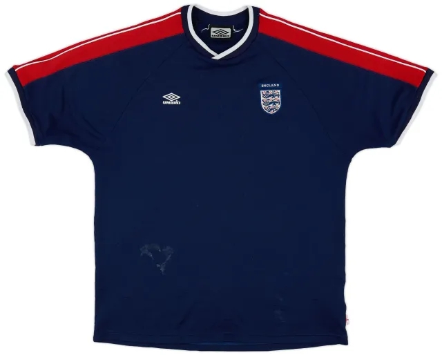 2000-01 England Umbro Training Shirt - 5/10 - (XL)