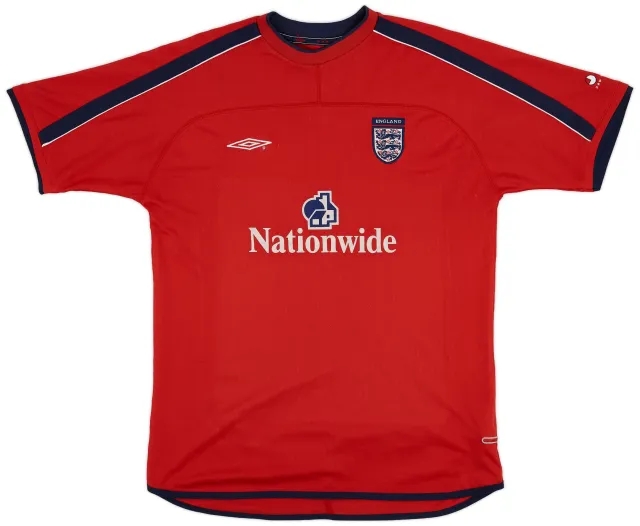 2001-02 England Umbro Training Shirt - 6/10 - (XL)