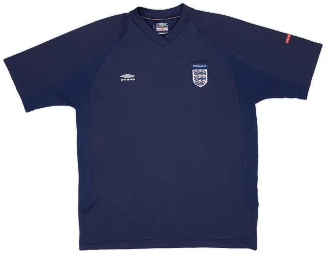 2002-03 England Umbro Training Shirt - 7/10 - (L)