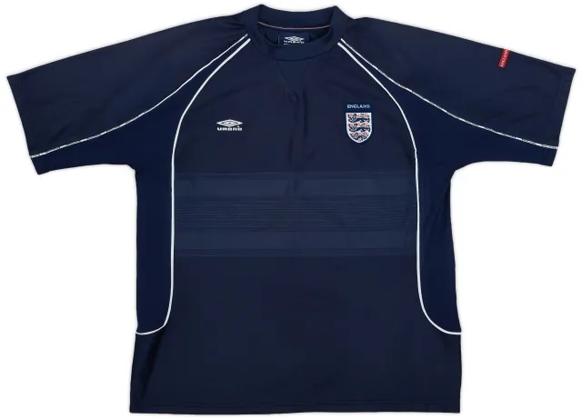 2002-04 England Umbro Training Shirt - 8/10 - (L)