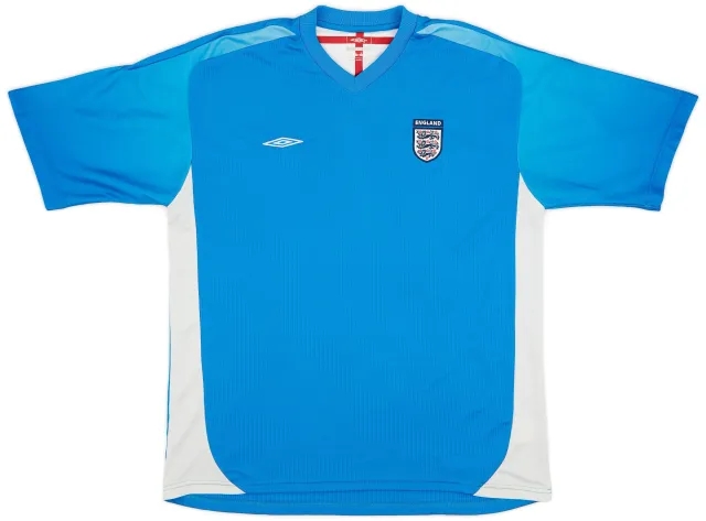2004-06 England Umbro Training Shirt - 6/10 - (XL)