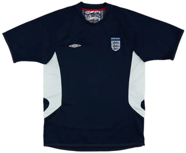 2005-06 England Umbro Training Shirt - 7/10 - (M)