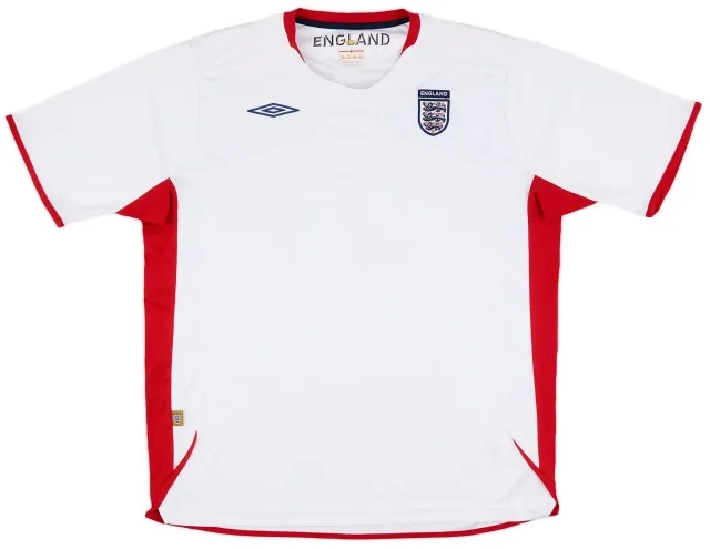 2005-06 England Umbro Training Shirt - 9/10 - (XXL)