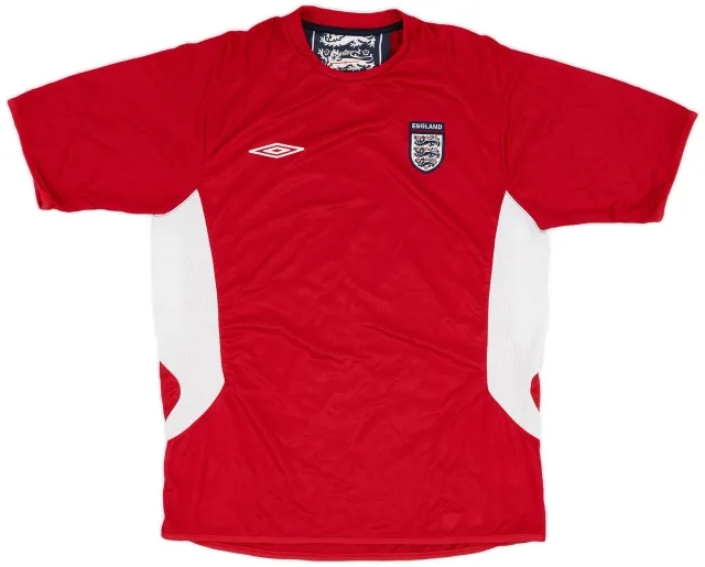 2005-06 England Umbro Training Shirt - 7/10 - (L)