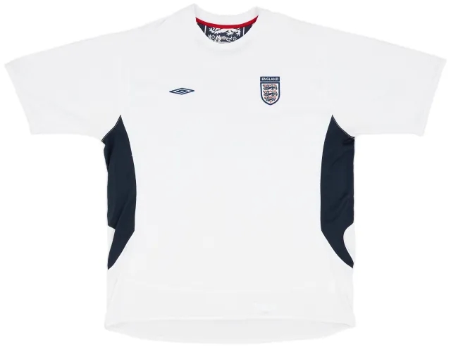 2005-06 England Umbro Training Shirt - 9/10 - (XXL)