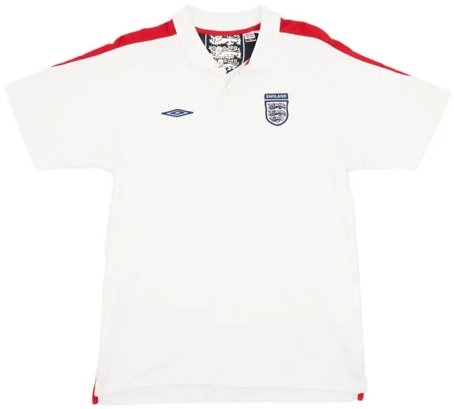 2005-06 England Umbro Polo Shirt - 8/10 - (L)