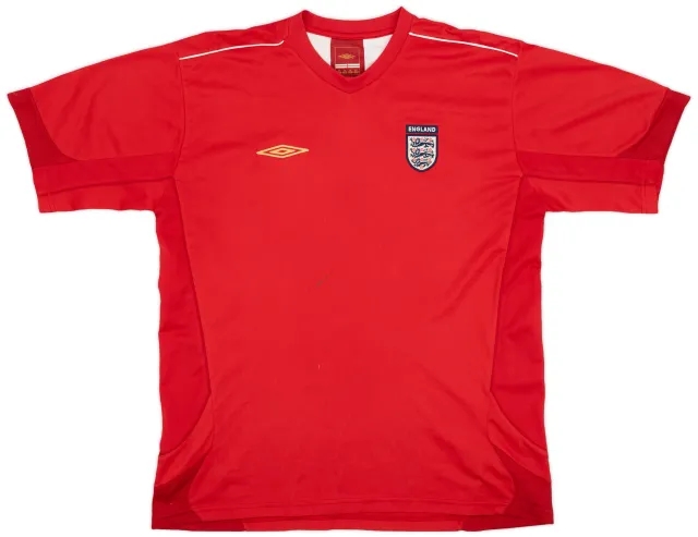 2006-07 England Umbro Training Shirt - 5/10 - (XL)