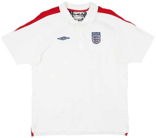 2006-07 England Umbro Polo Shirt - 6/10 - (L)