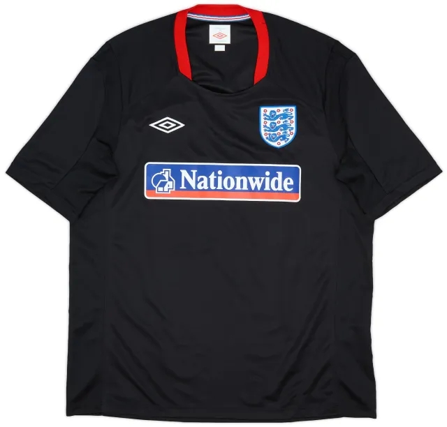 2009-10 England Umbro Training Shirt - 9/10 - (L)