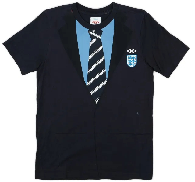 2009-10 England Umbro Graphic Tee - 7/10 - (S)