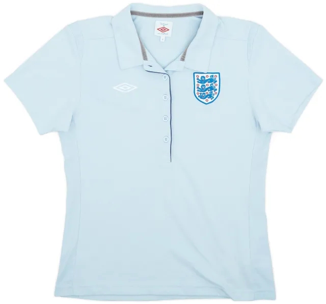 2009-10 England Umbro Polo Shirt (Women's M)