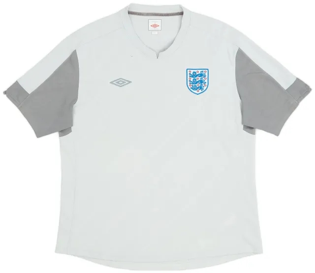 2010-12 England Umbro Training Shirt - 8/10 - (XXL)