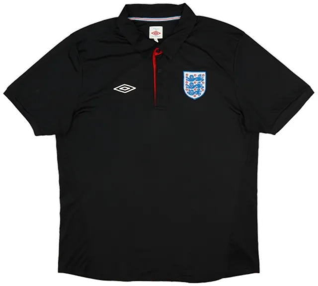 2010-11 England Umbro Polo Shirt - 8/10 - (XL)
