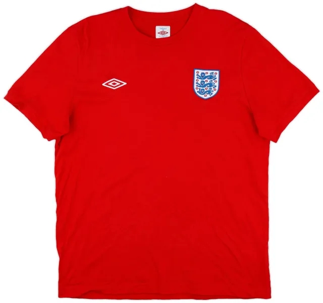2010-11 England Umbro Training Shirt - 9/10 - (XL)