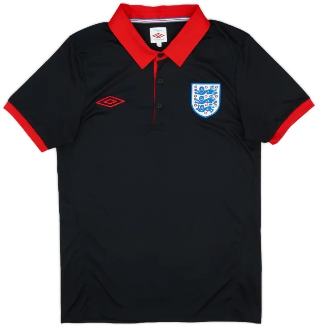 2010-11 England Umbro Polo Shirt - 9/10 - (S)