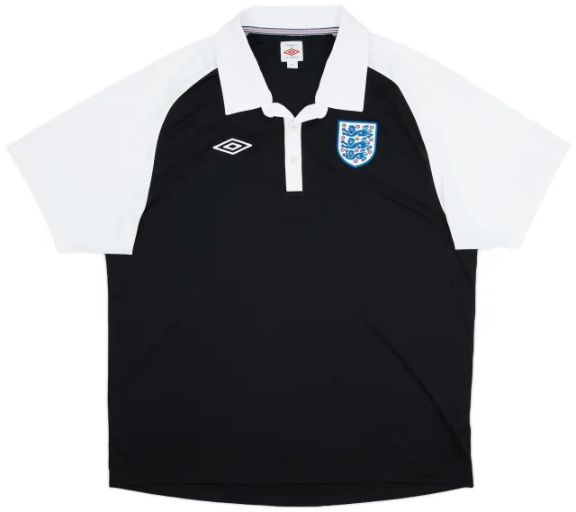 2010-11 England Umbro Polo Shirt - 8/10 - (XXL)