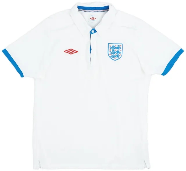 2010-11 England Umbro Polo Shirt - 8/10 - (XL)
