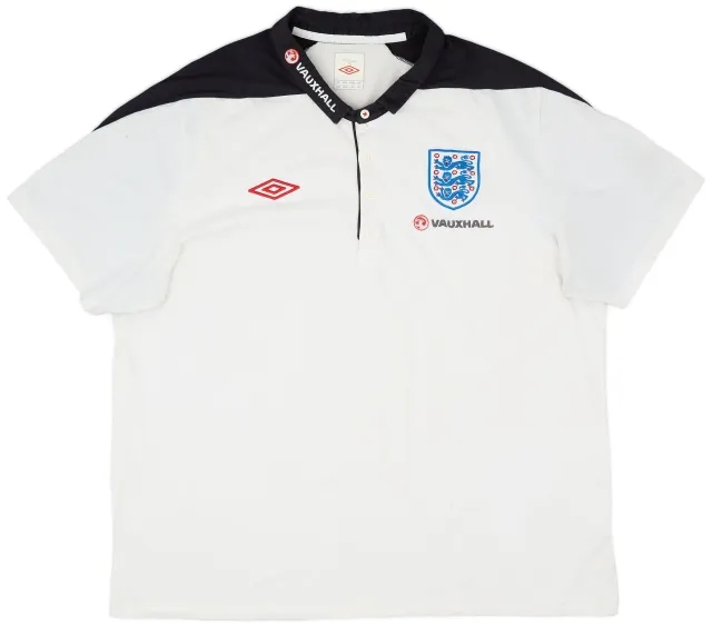 2012 England Umbro Polo Shirt - 8/10 - (XXL)
