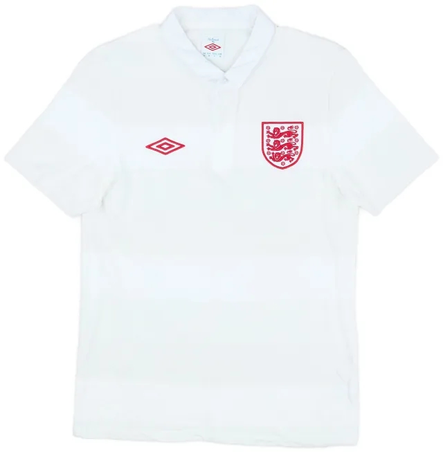 2012-13 England Umbro Polo Shirt - 6/10 - (M)