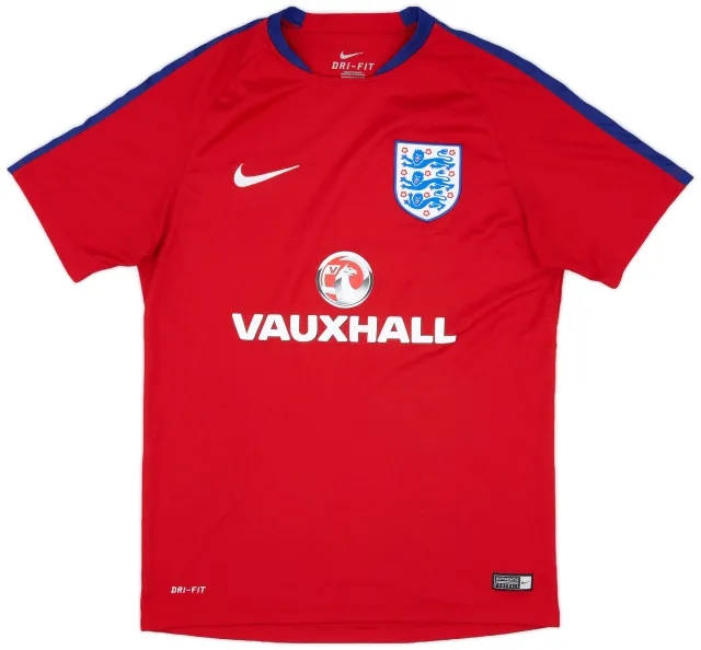 2016-17 England Nike Training Shirt - 8/10 - (M)