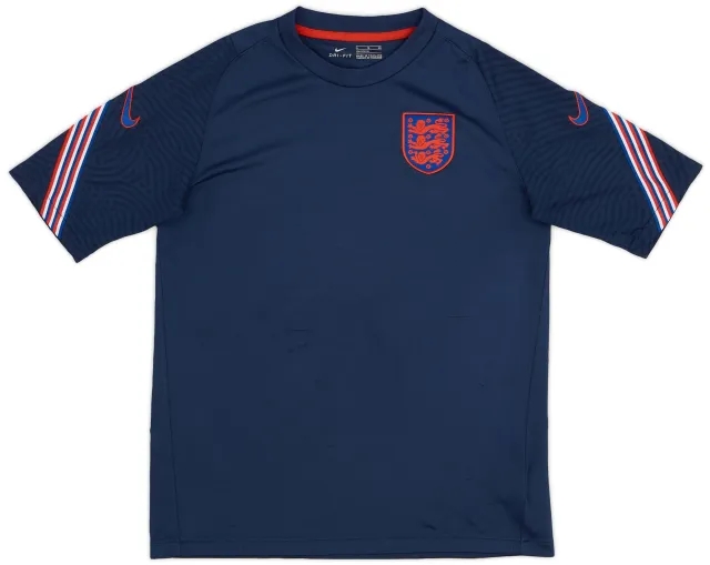 2020-21 England Nike Training Shirt - 7/10 - (XL.Boys)