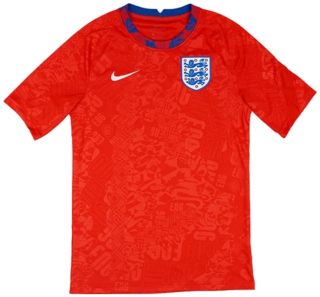 2020-21 England Nike Training Shirt - 8/10 - (S)