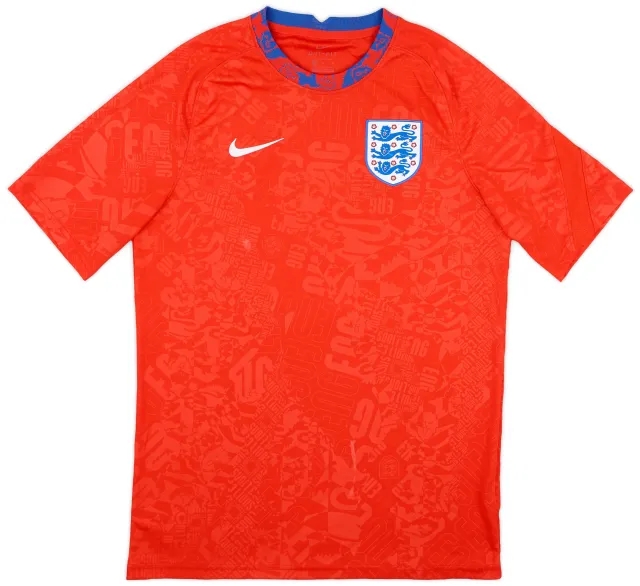 2020-21 England Nike Training Shirt - 7/10 - (M)