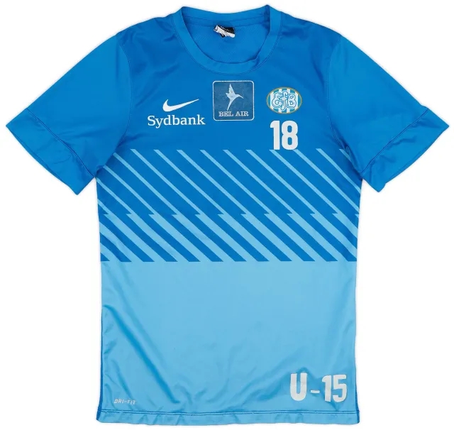 2013-14 Esbjerg Player Issue Nike Training Shirt - 6/10 - (S)