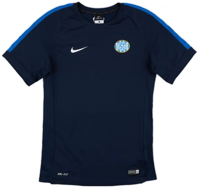 2015-16 Esbjerg Nike Training Shirt - 9/10 - (S)