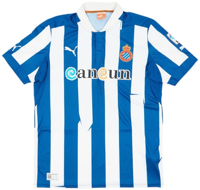 Puma 2012-13 Espanyol Home Shirt - 7/10 - (XL)