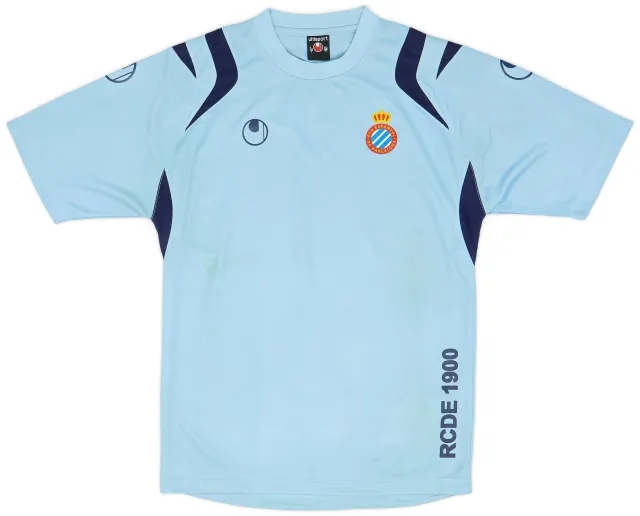 2007-08 Espanyol Uhlsport Training Shirt - 5/10 - (S)