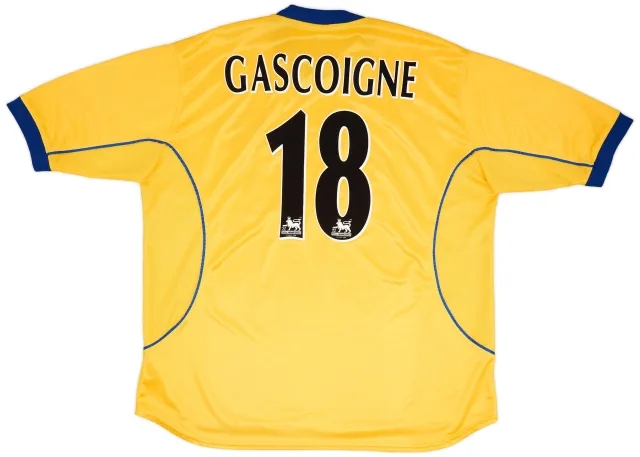 Puma 2000-01 Everton Away Shirt Gascoigne #18 - 8/10 - (XXL)