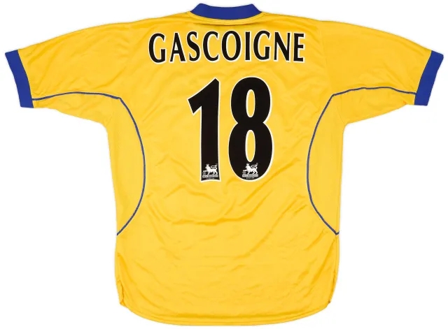 Puma 2000-01 Everton Away Shirt Gascoigne #18 - 8/10 - (L)