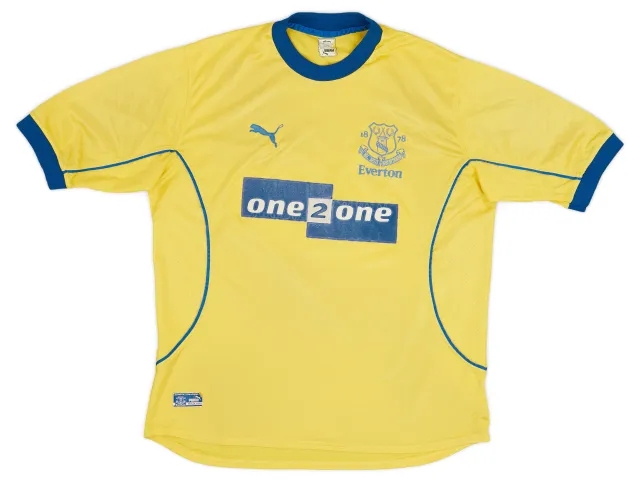 Puma 2000-01 Everton Away Shirt - 6/10 - (L)