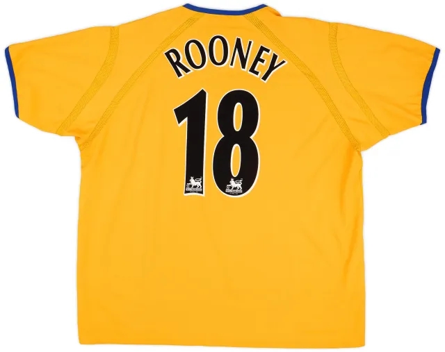 Puma 2003-04 Everton Away Shirt Rooney #18 - 8/10 - (XXL)