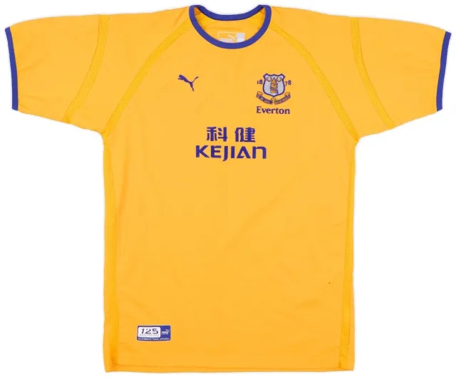 Puma 2003-04 Everton Away Shirt - 7/10 - (XL.Boys)